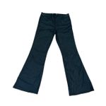 Kut From The Kloth  black faux leather flared jeans Photo 0