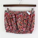 Topshop Floral Crop Bandeau Top Pink Size 6 Photo 1