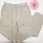 Quince 100% European Linen Pants Flax Oatmeal Beige Straight Wide Leg Relaxed Photo 5