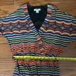 Cato size small open shoulder multi colored dress Photo 9