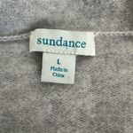 Sundance  3/4 sleeve gray cashmere sweater size Large Photo 6