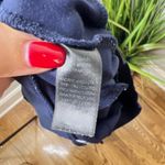 Betabrand Straight-Leg Two-Pocket Dress Pant Yoga Pants Navy Size Medium Long Photo 7