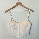 RUMORED Versailles Corset White Ivory Lace Womens Size 8 Photo 3