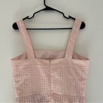 Amanda Uprichard  // NWOT Annalise Mini Dress in Blush Pink Photo 9