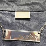 Michael Kors Steel Blue Raincoat Photo 5