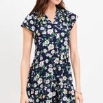 The Loft OVERSIZED FLOUNCE DRESS WITH GOLD METALLIC SPECKS Photo 8