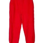 Herve Leger Red Joggers Sz M Photo 0