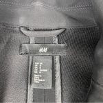 H&M  Oversized Nylon Double Breasted Jacket Blazer Coat Photo 7