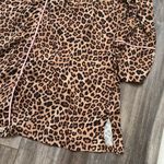 Summersalt  The Cloud 9 Boyfriend Sleep Shirt Leopard Pink Sky Pajamas Large Photo 6