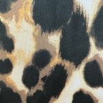 Bebe Animal Print Dress with Black Accents Photo 2