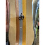 Sam Edelman Women's Dori Pump Kitten Heel Shiny Silver Size 7 Pointed Toe Photo 6