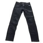ZARA  Jeans Womens 30‎ Black Coated Skinny Denim Pants Modern Classic Grunge Photo 0
