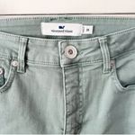 Vineyard Vines Jamie High Rise Jeans Garment Dyed Sea Clay Green Size 26 Photo 3