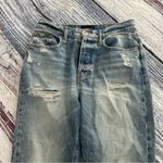 Lucky Brand 90’s Jean High Rise Straight Distressed Jeans Photo 2