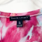 Ralph Lauren XL Top Handmade Tie Dye Pink Blue Spiral Festival Boho Artsy 1754 Photo 10