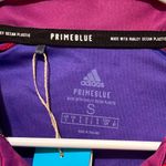 Adidas NWT Primeblue Polo Golf Shirt Women Size Small Petite Scarlet Purple $70 Photo 1