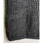 Cocogio Italy Hooded Chunky Knit Sweater Vest Gray Textured Wool Blend Size S Photo 6