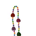 Valentines Day Candy Hearts Style Sweetheart Large Chunky Necklace Pink Photo 2