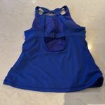 Athleta  Blue/Purple Racerback Swim Tank Top Photo 1