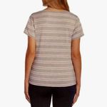 matty m  Striped Side Tie Tee Shirt. Size Small. EUC Photo 2