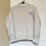 Plush Chenille Half Turtleneck Sweater Gray Size undefined Photo 12