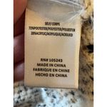 Bobeau Sweater‎ Women XS Ivory Black Tweed Knit Side Zip Crew Neck Pullover NWT Photo 9