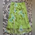 Wrapper Fairycore Whimsy Y2K Green Floral Midi Dress⭐️ Photo 1