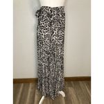 LuLaRoe Maxi Wrap Skirt Sz XXS Cheetah Animal Print Accordion Pleated Full Long Photo 3