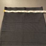 BCBGMAXAZRIA BGBGMaxAzria Simone Black Bodycon Bandage Skirt Women’s Size S Photo 4