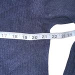 360 Cashmere NWT Skull Cashmere Melanie Mock Neck Navy Cashmere Sweater SMALL Photo 4