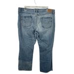 American Eagle Vintage Low-Rise Hipster Jeans Sz 18 Light Blue Straight Leg Y2K Photo 6