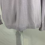 Lululemon Athletica Back to Balance Long Sleeve Iced Iris Purple Sweater Photo 3