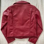 ZARA Faux Leather Moto Jacket Photo 2