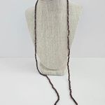 Lightweight Terracotta colored Bead Long necklace Orange Photo 0