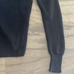 Loft Black Knot Back Sweater - Size XS Photo 2