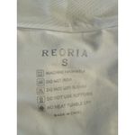 REORIA White Sheer Mesh Mock Neck Long Sleeve Bodysuit Women's Size S Photo 3