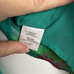 J.Crew | Bold Floral Silk Blouse sz 00 Photo 4