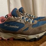 Columbia  Ivo Trail Hiking Shoe Color Lagoon Coral Womens Size 8.5 All Terrain Photo 1