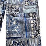 J. McLaughlin  Eugene Pant in White Blue Palm Park |  XS NWT Photo 6