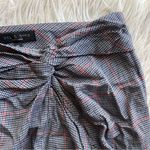 Rag and Bone  Grey Plaid Quiet Luxury Midi Skirt Photo 7