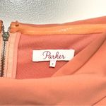 Parker  Coral Peach Davina Off The Shoulder Cutout Tank Top Small Photo 2