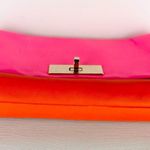 Kate Spade Lincoln Square Garrett Leather Shoulder Bag Color Block Pink Orange Photo 9