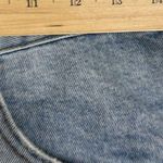 CARMAR Sierra Beatrice zip front denim skirt size 29 light wash distressed Photo 5