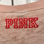 Victorias Secret PINK Utah Utes Oversized Distressed Long Sleeve Size L Tan Size L Photo 7