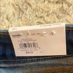 Sonoma Women's Dark Blue Curvy Boot Cut Jeans Photo 3