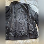 Alo Yoga Black Bomber Jacket with Relaxed Fit Photo 5