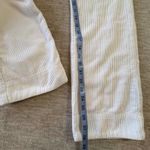 Faherty  Women 8-Wale Corduroy Pants Size‎ S White Cream Cropped 27" Inseam Photo 9
