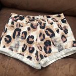 Toast Jeans Women's Leopard Print Shorts Photo 4