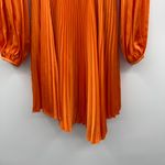 ALC Frank ALC Behati Asymmetrical Pleated Long Sleeve Mini Dress Sz 2 Kelly Clarkson Bold Photo 3