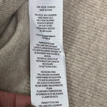 Joie Nwt  - neutral colored sweater with shoulder pads wool & cashmere blend Sz L Photo 8